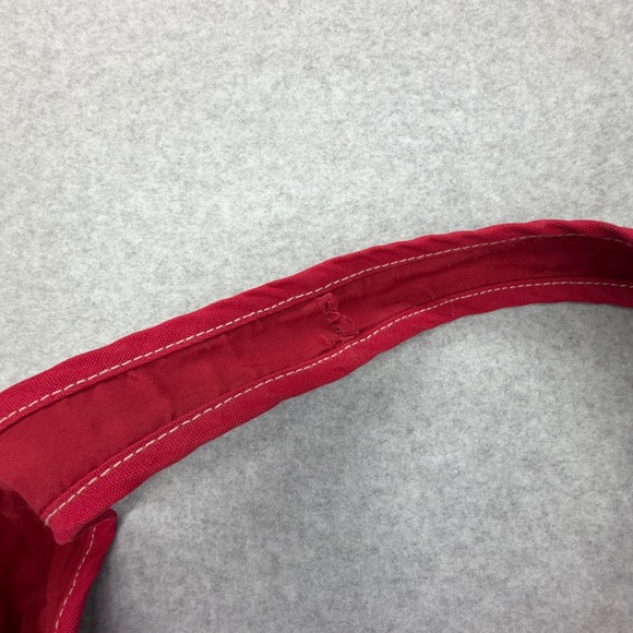 Unionbay Red Canvas Peace Sign Patch Boho Hobo Shoulder Bag - Picture 10 of 10